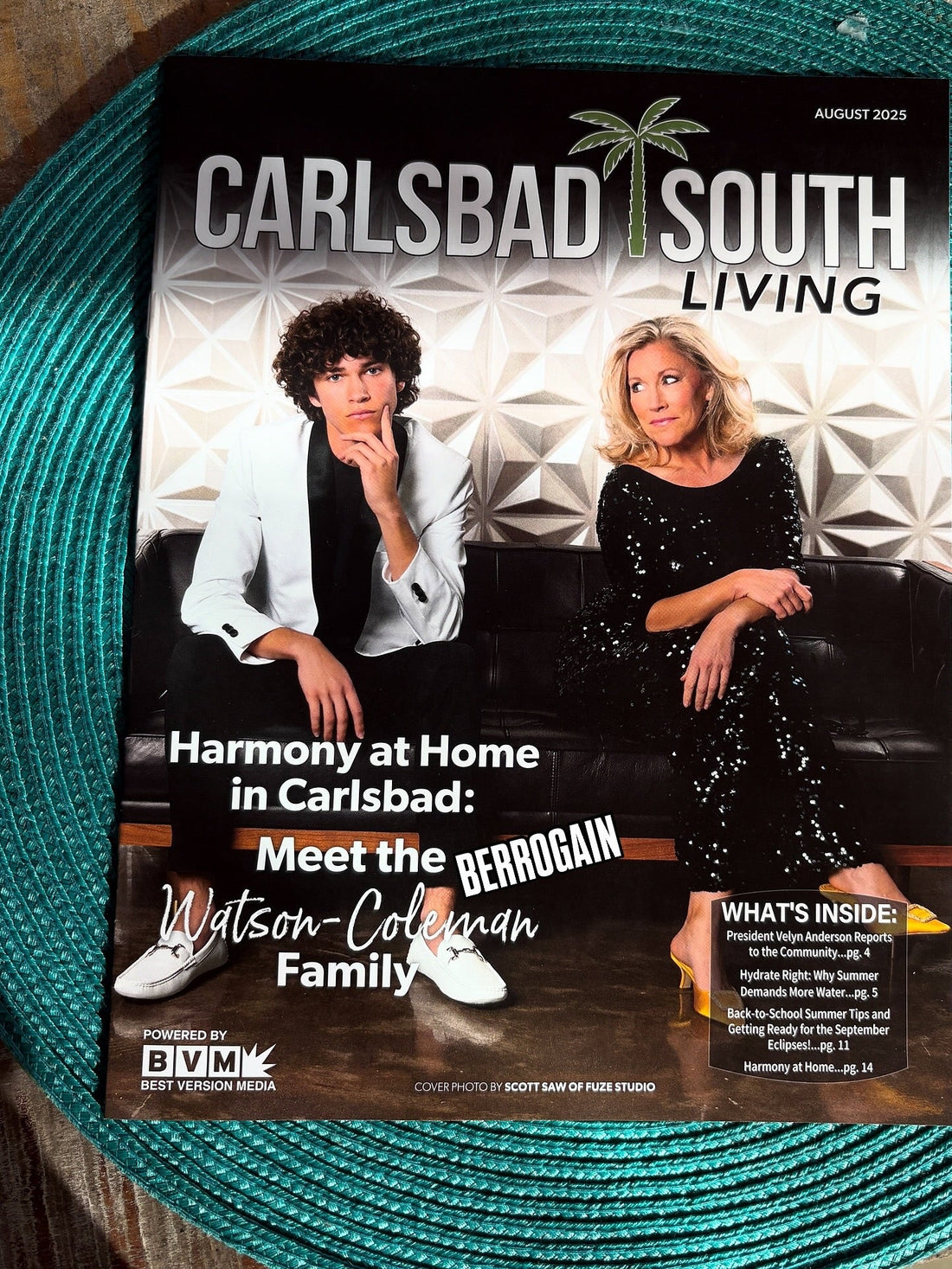 Carlsbad South Living Cover with Sunshine